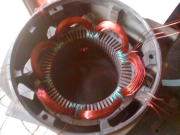 三相交流電機(jī)電樞受潮該怎么修理電機(jī)呢？