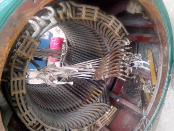 振動篩電機燒毀改如何處理